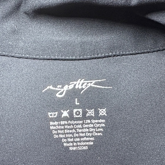 Women's Black Zip-Up Hoodie - Picture 2 of 9